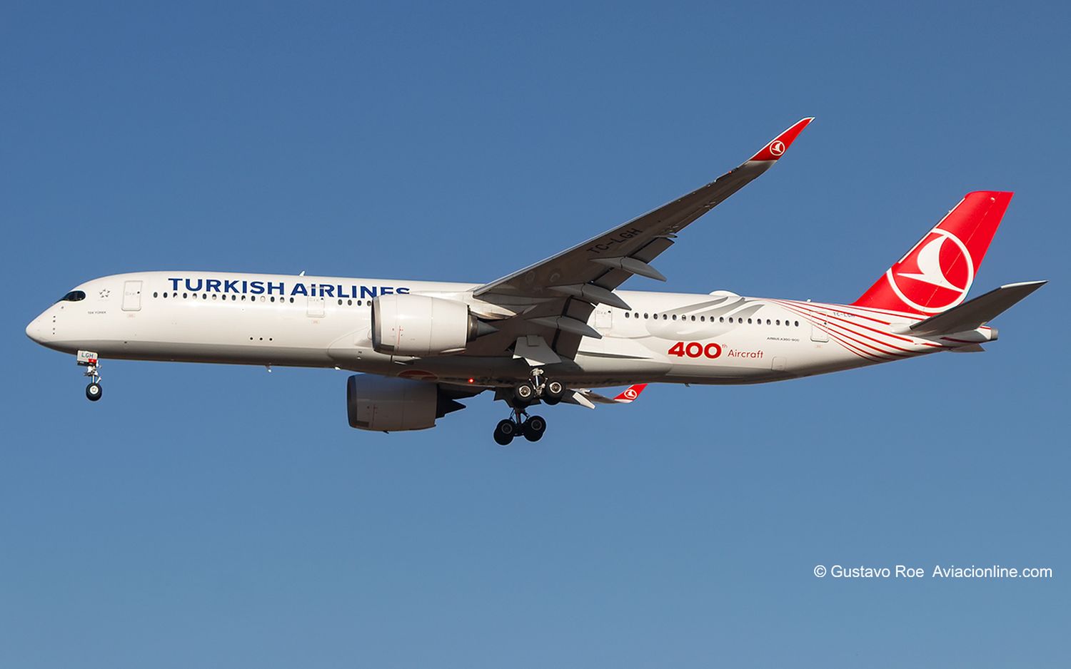 TC-LGH - Airbus A350-941 - Turkish Airlines (400th Aircraft Livery)