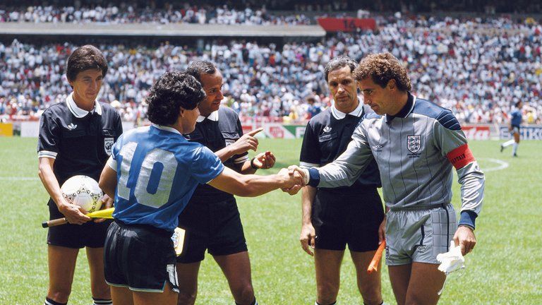 Proponen un Argentina-Inglaterra en homenaje a Diego Maradona