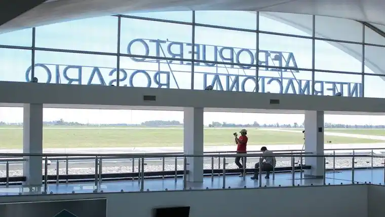 Cerraron el Aeropuerto Internacional de Rosario