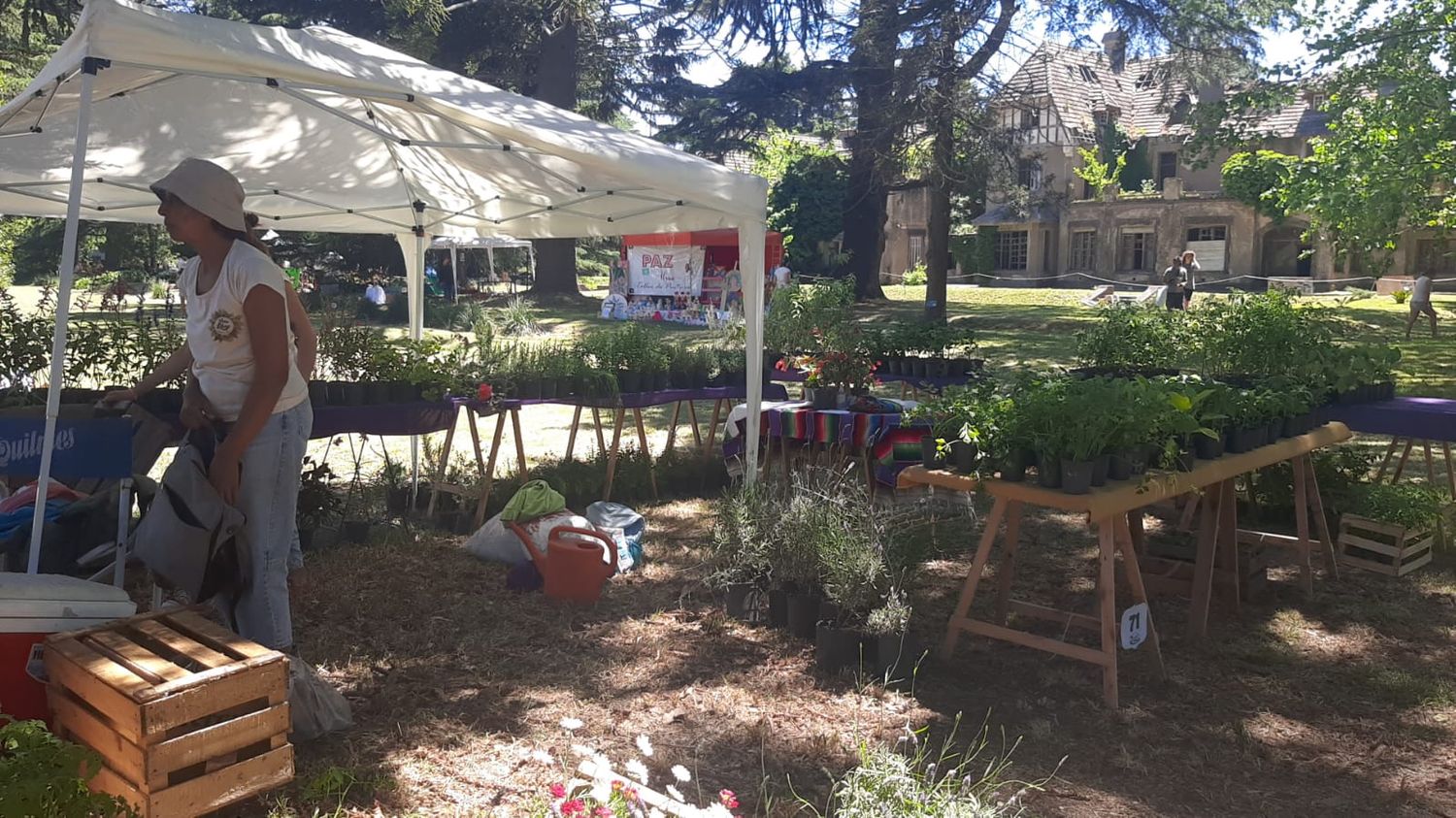 Se inauguró la Expo Jardín 2021 y el predio de Sans Souci recibirá visitantes durante todo el fin de semana