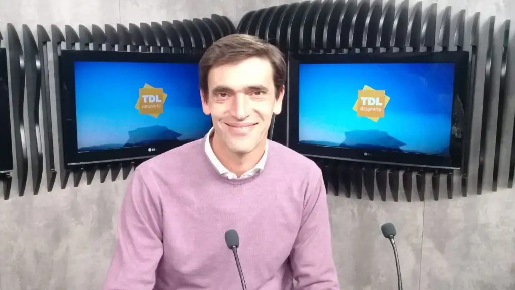 Rogelio Iparraguirre en el desayuno de Tandil Despierta