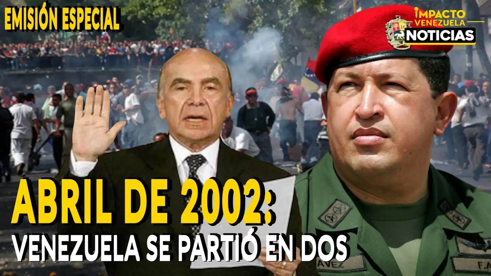 11, 12 Y 13 de abril de 2002: El quiebre que cambió para siempre a Venezuela - VIDEO