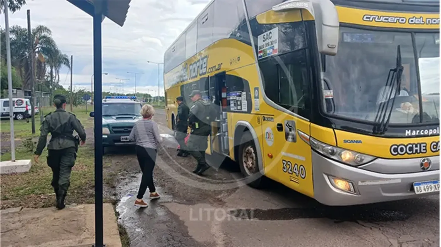 Un colectivero habría abusado a una menor en la Ruta 14