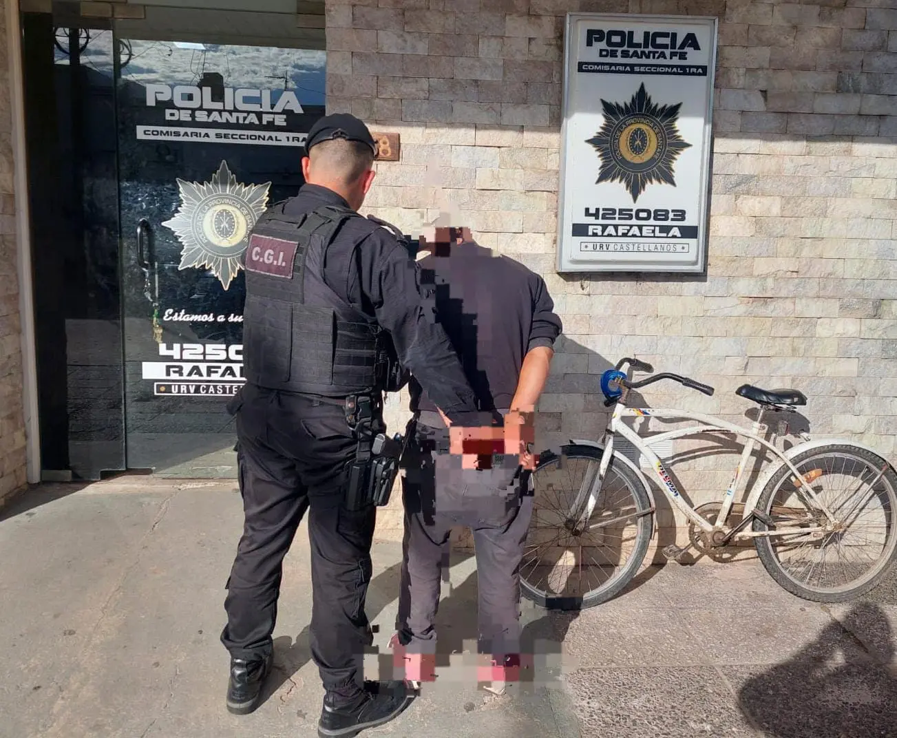 joven detenido por robo