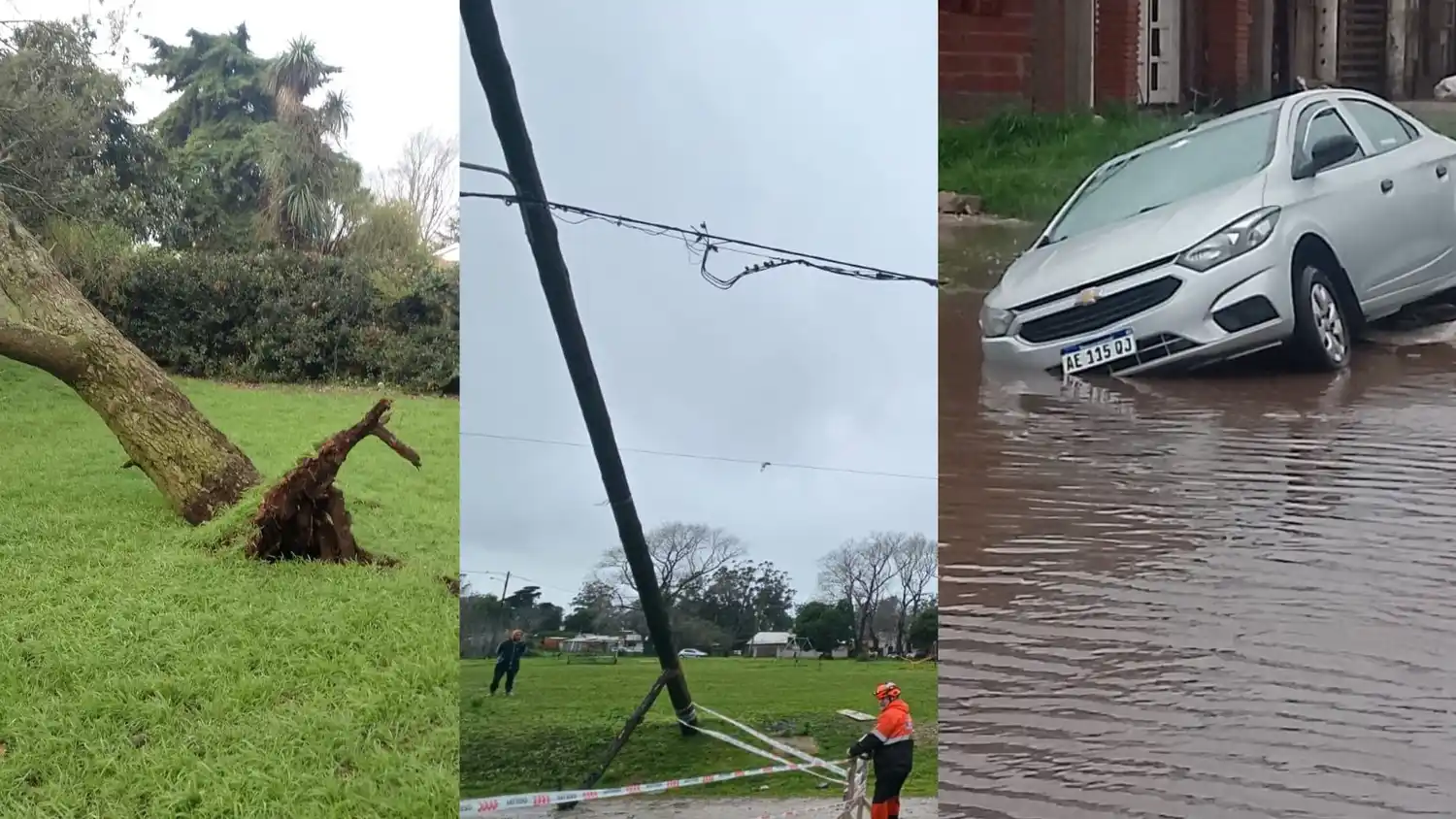 Imágenes del temporal