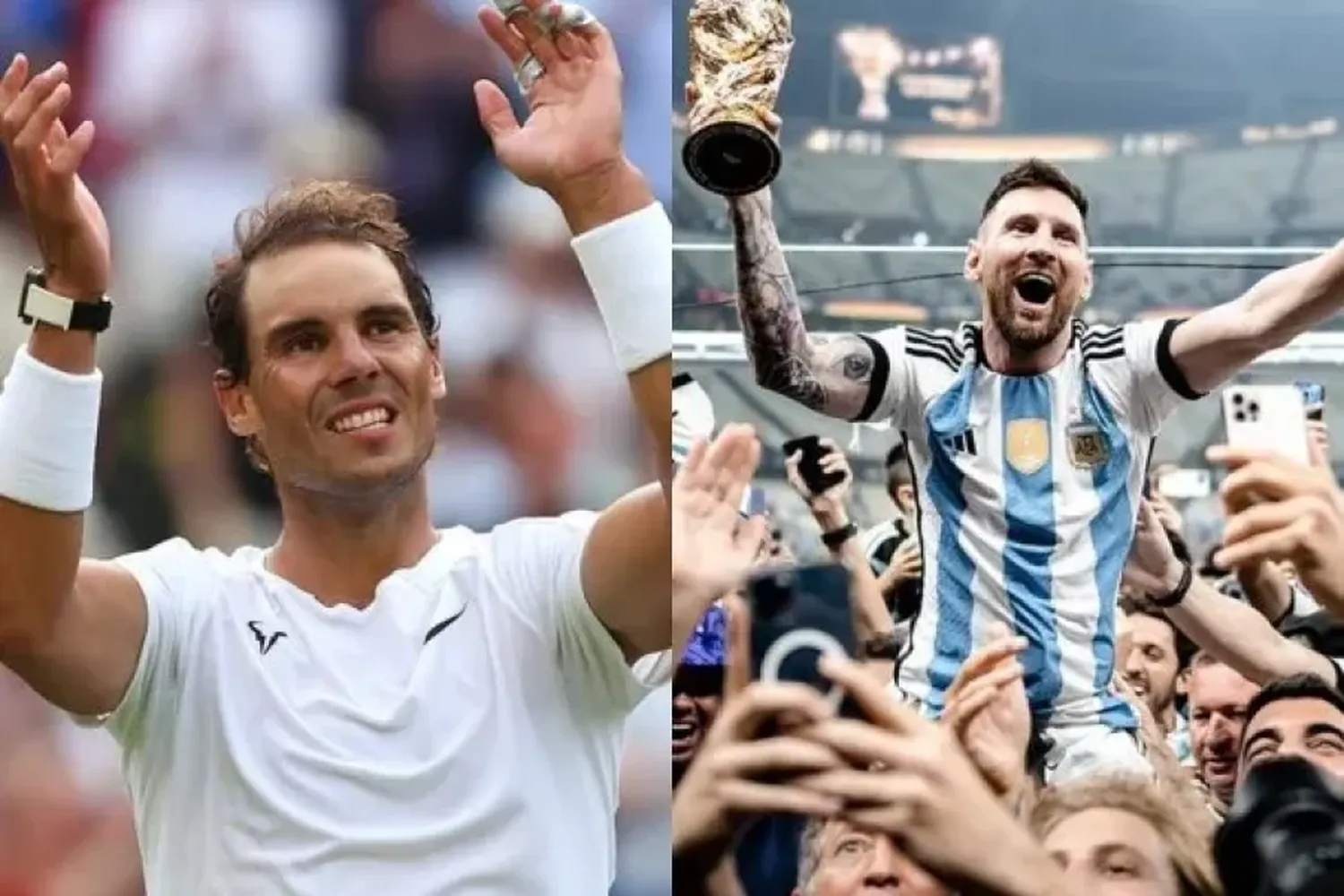 Messi y Nadal intercambiaron halagos por la nominación a los Premio Laureus