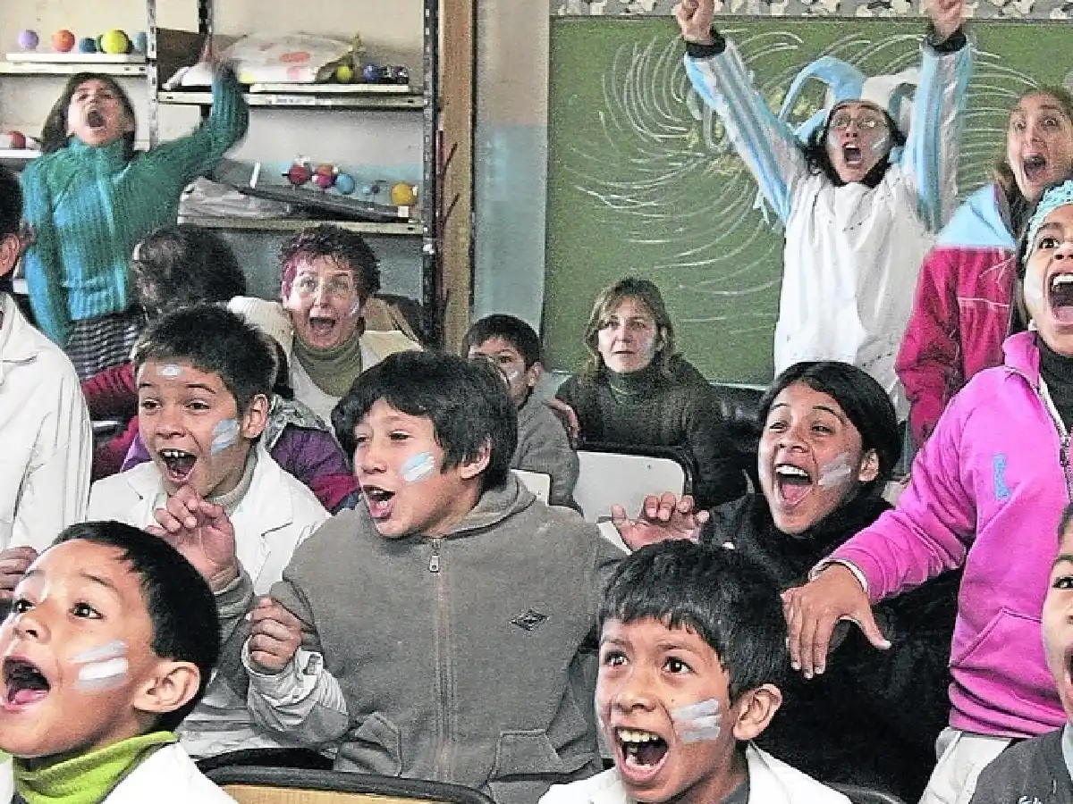 En las escuelas de San Luis habrá televisores para ver el Mundial