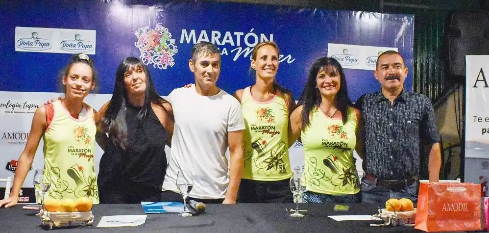 Quedó oficialmente presentada la 13ª Edición  de la Maratón de la Mujer