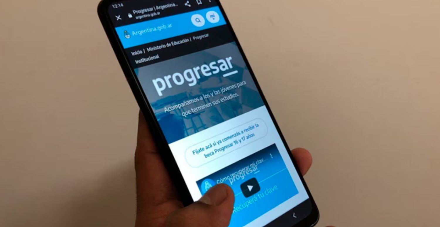 La inscripción de las Becas Progresar Trabajo debe efectuarse a través dela aplicación "Mi Argentina"