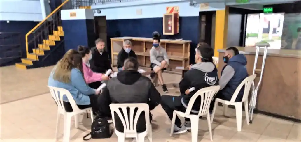 Potenciar Deporte: Se realizó en club Bochístico la primera reunión para fortalecer experiencias socio comunitarias