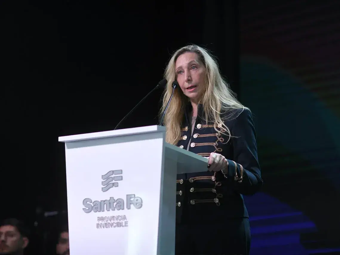 Karina Milei en Rosario.
