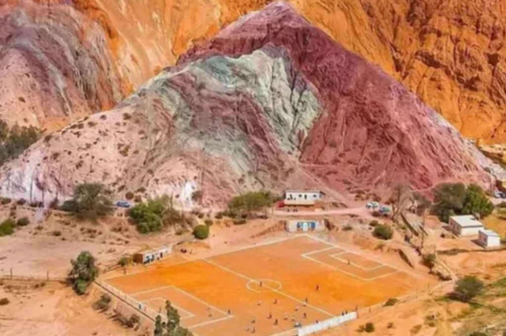 Cancha de fútbol del Club Santa Rosa