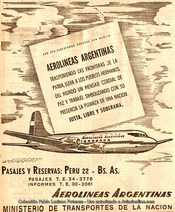 Aerolíneas Argentinas celebra su 70° aniversario: un recorrido por su primer año