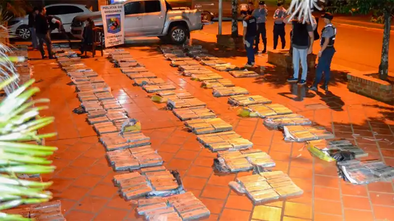 Ruta 14: Hallan droga por más de $41 millones en una camioneta