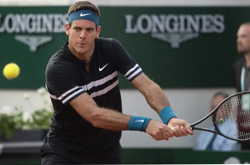 Delpo avanza a paso firme en París