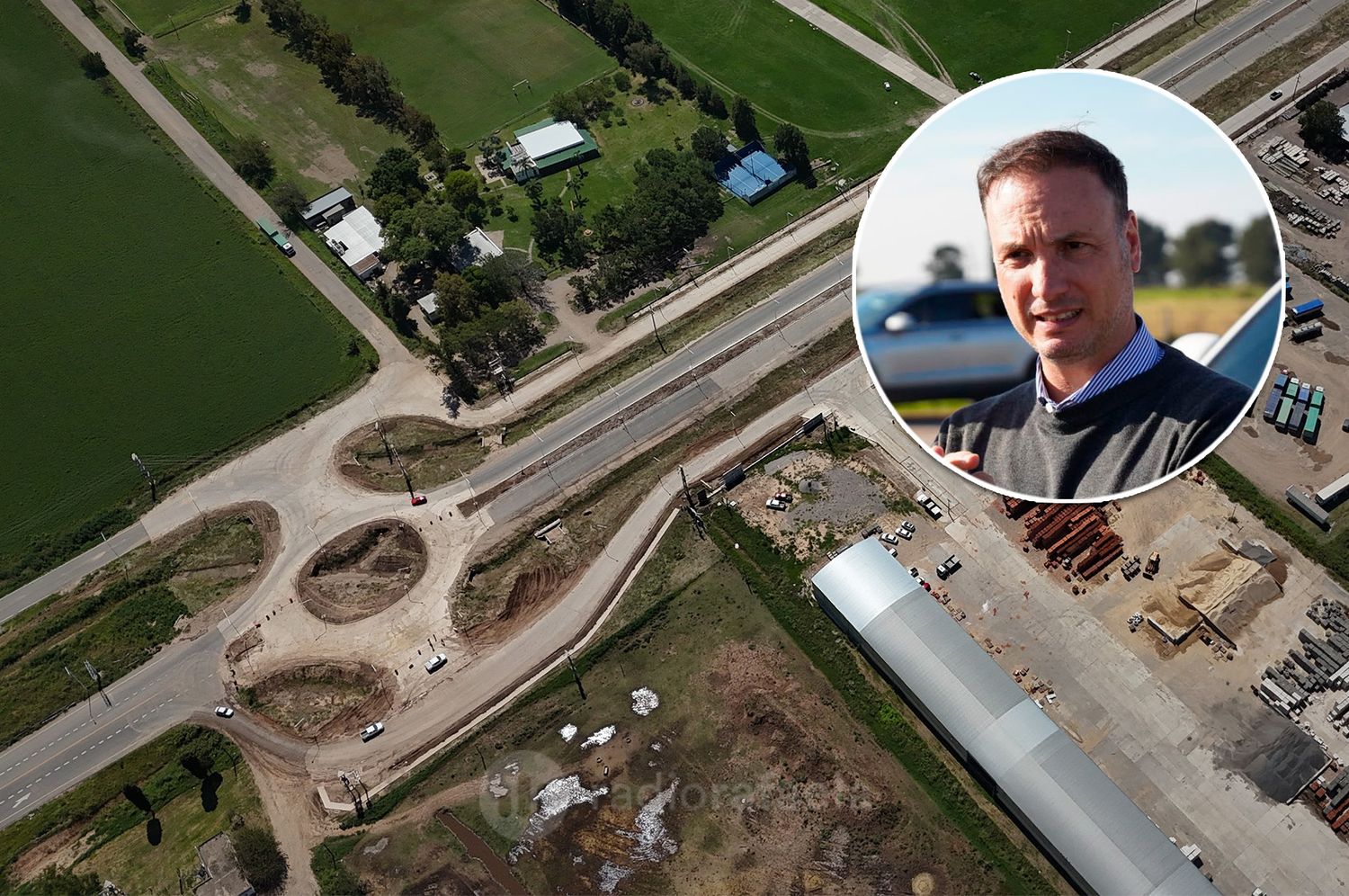 Mejores accesos para Rafaela: el ministro Enrico informó que la renovación de la Avenida Fanti ya está en un 90%