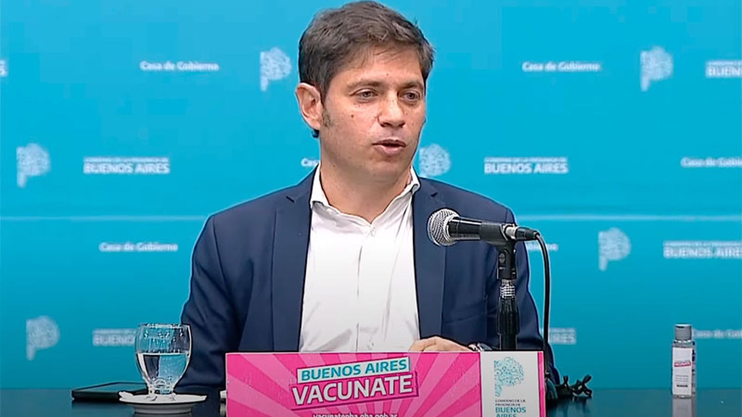 Kicillof anunció el acuerdo con un laboratorio indio por 10 millones de vacunas