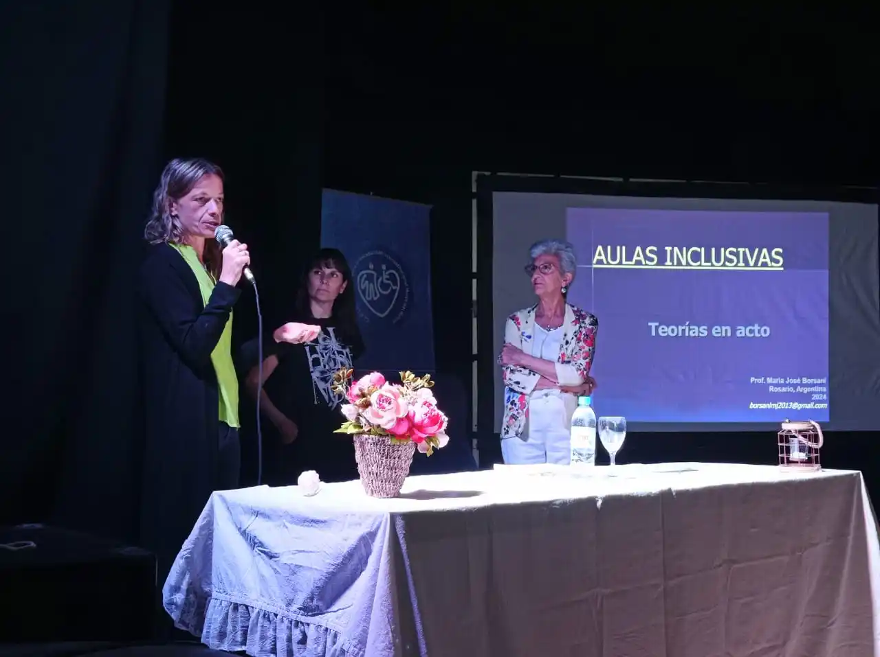 La disertación estuvo a cargo de María José Borsani.