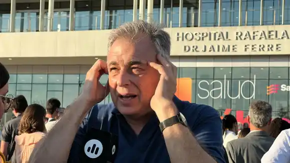 Luis Castellano valoró la inauguración del nuevo hospital: “Es un momento importantísimo para Rafaela"
