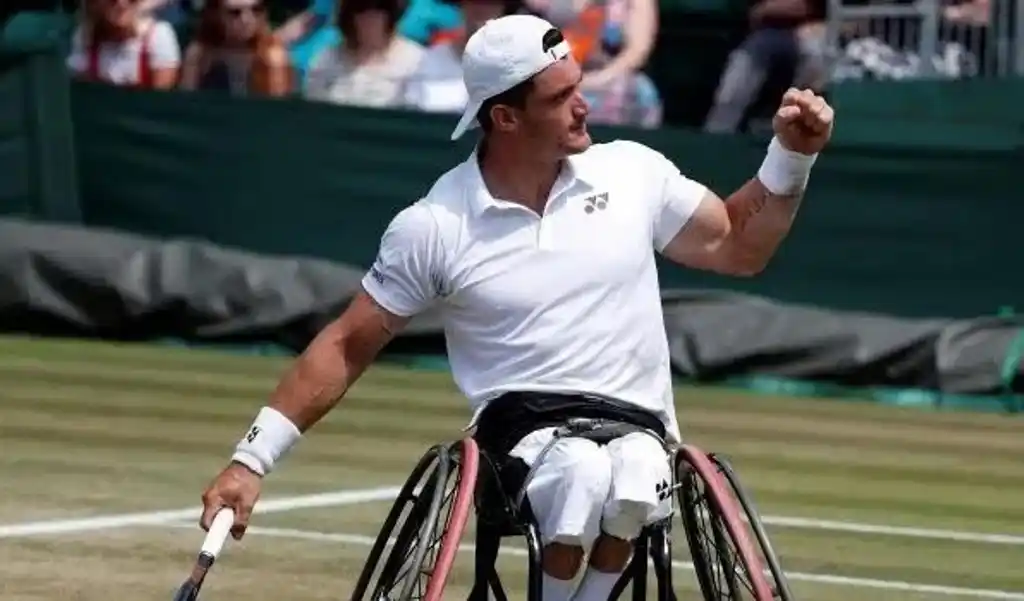 Gustavo Fernández hizo historia en Wimbledon