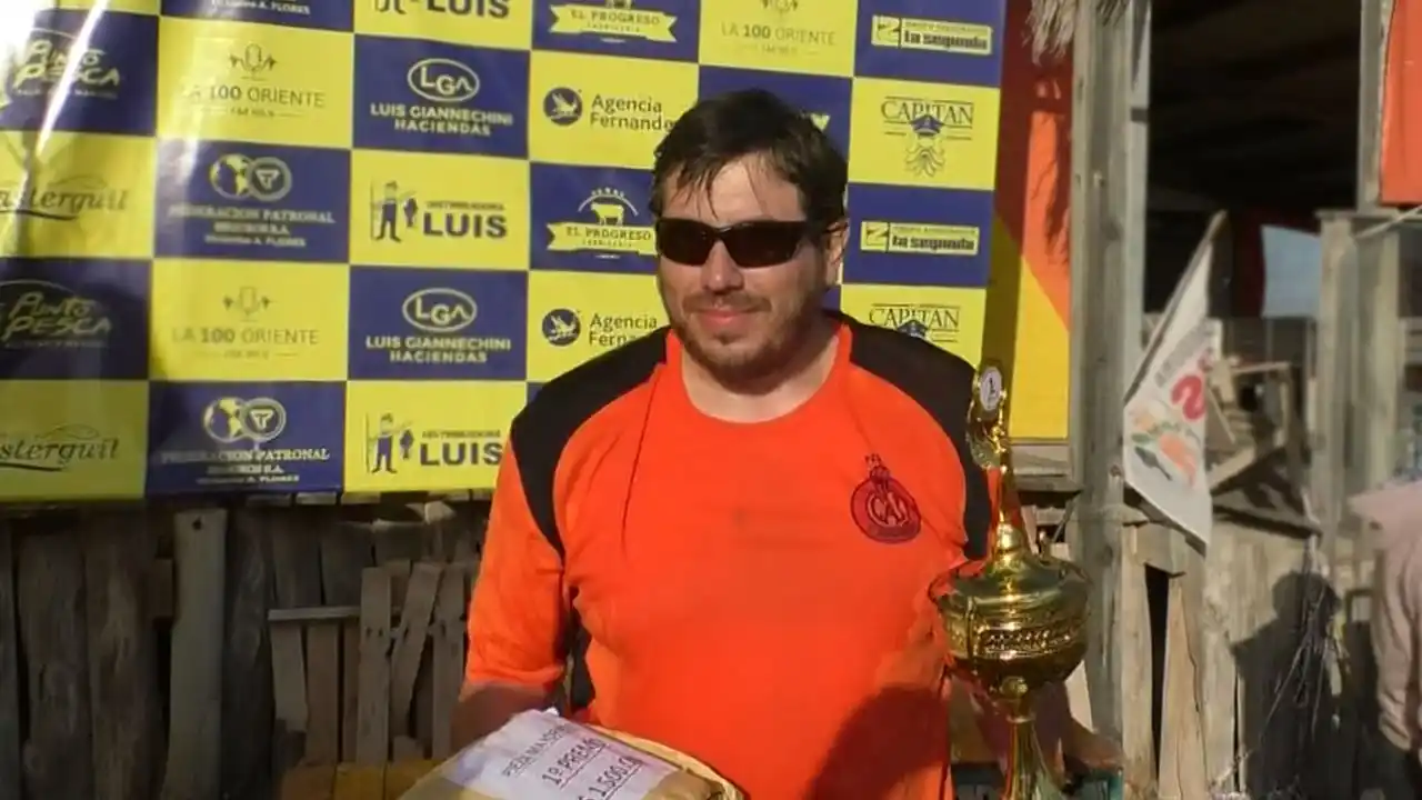 Fernando Arias fue el ganador de las 6 horas de pesca variada de mar