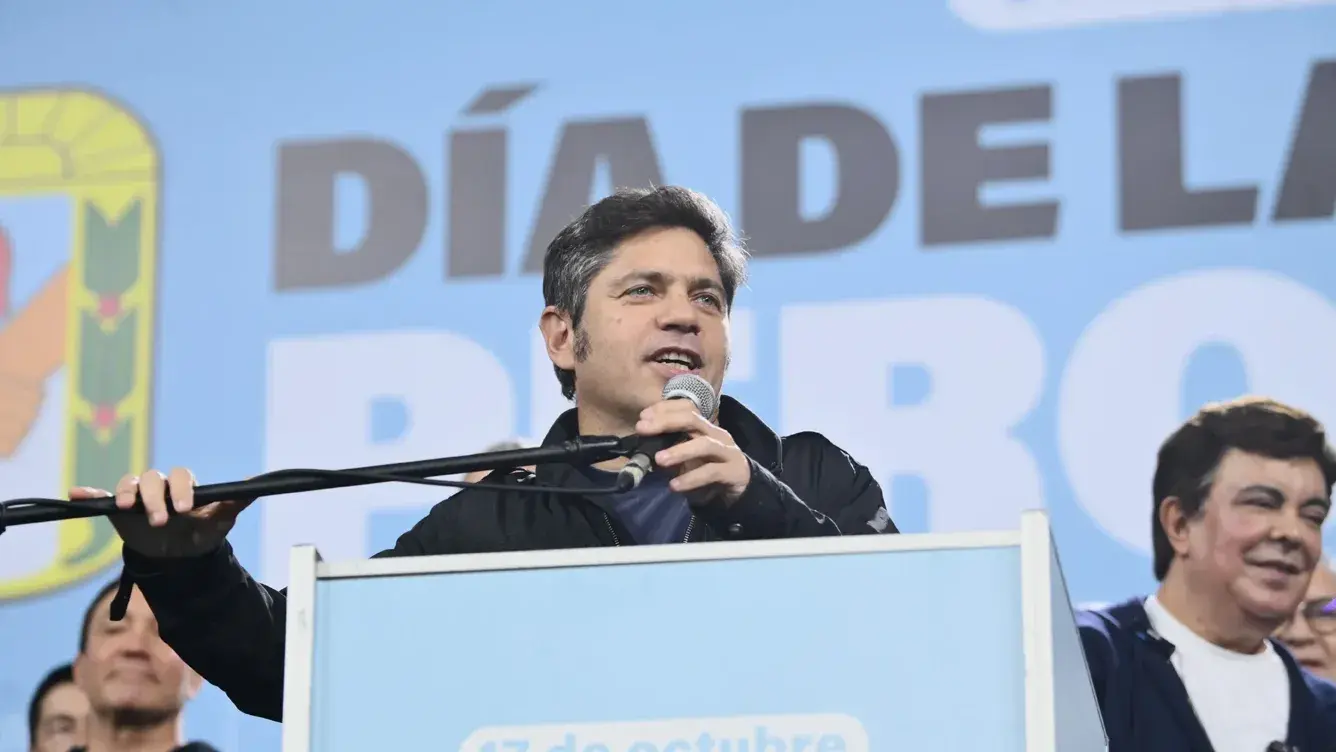 Axel Kicillof en el Día de la Lealtad Peronista