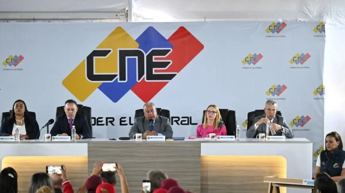 CNE CONVOCA A FIRMAR el ACUERDO de reconocimiento de los resultados del 28 de julio