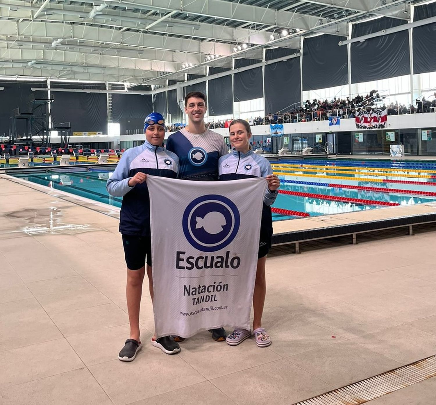 Escualo fue al Metropolitano.