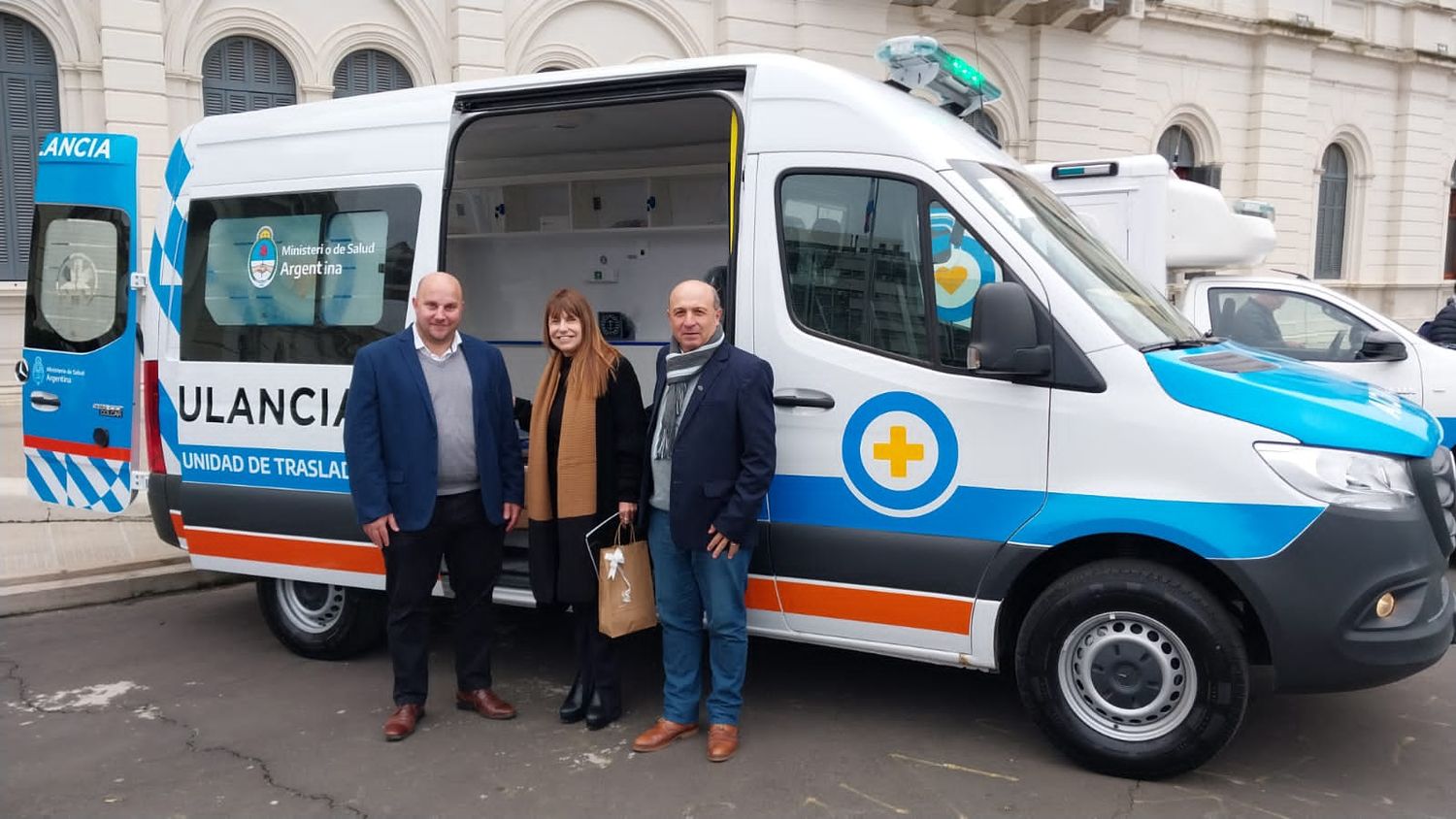 General Galarza recibió una ambulacia