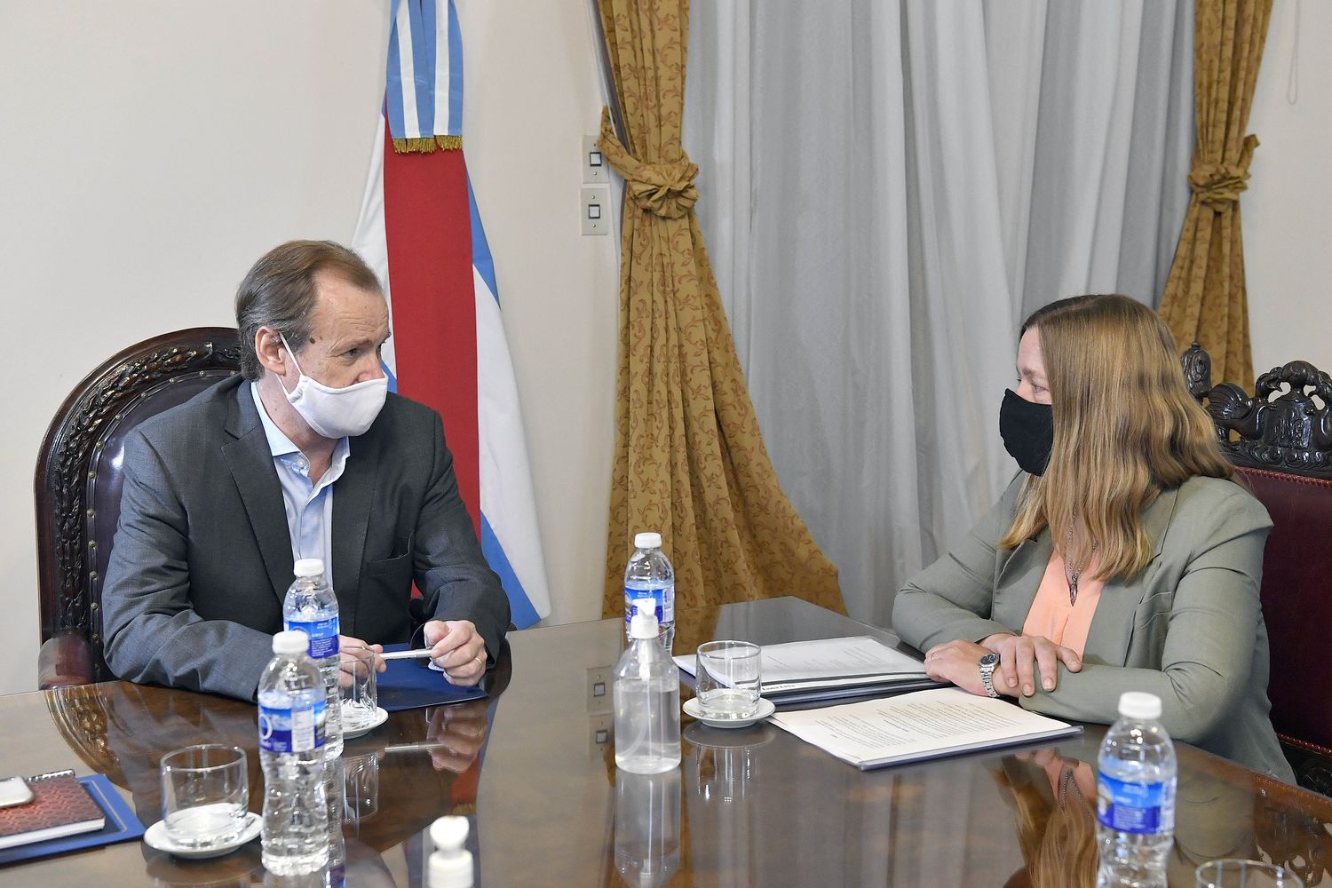 Bordet recibió a la intendenta de Gualeguay para retomar gestiones iniciadas por Bogdan