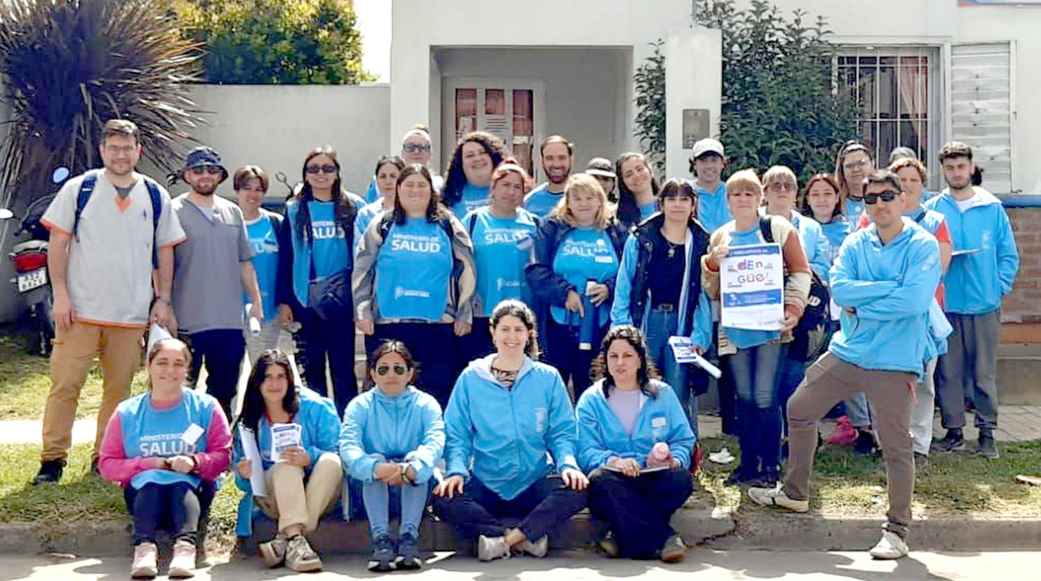 En Olavarría. Sigue “Adelantate al Dengue”