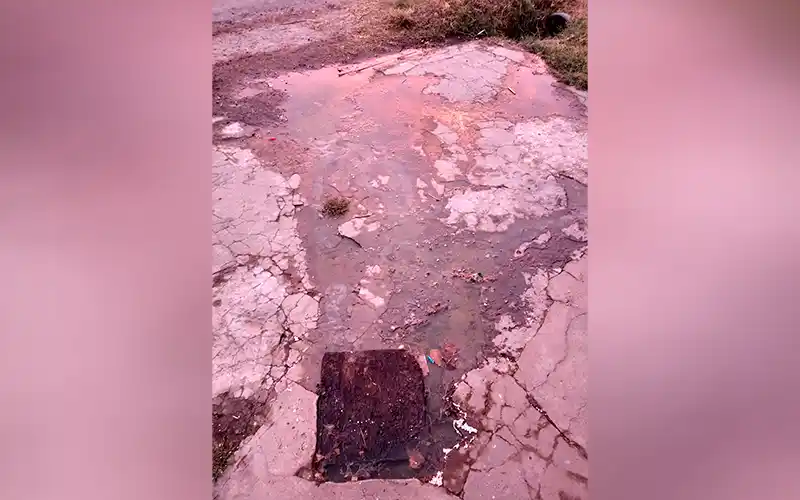 Cloacas en Villa Lolita: “Tapadas hace un mes”