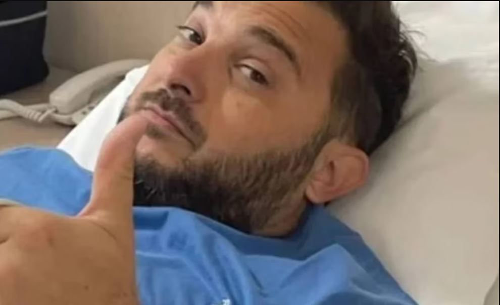 Diego Brancatelli fue internado de urgencia y recibió un tratamiento con morfina: su estado de salud