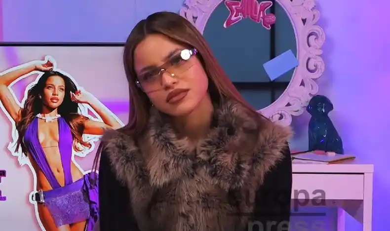 Video: la reacción de Emilia Mernes a una pregunta sobre Javier Milei