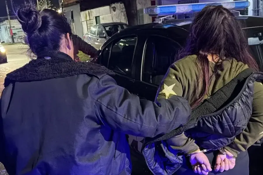 Detenida en zona oeste.