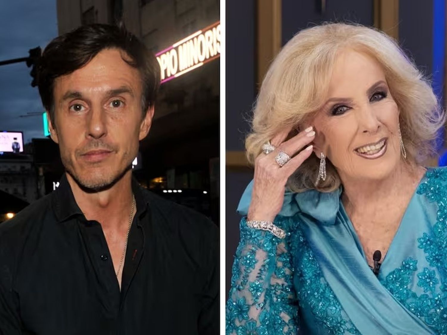 “Vos te hacés el buenito acá”. Así fue el tenso cruce entre Mirtha Legrand y Roberto García Moritán