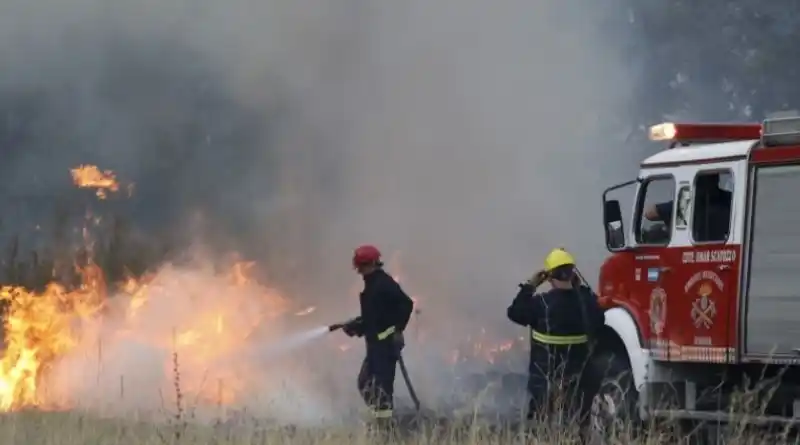 Incendios en Olavarría