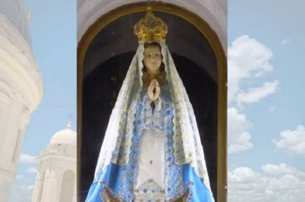 Corrientes: apareció en el cielo una imagen de la Virgen de Itatí