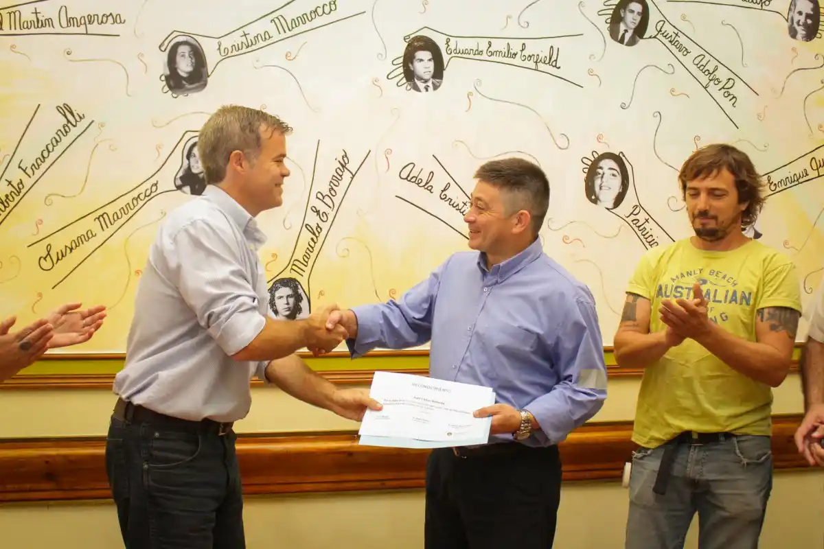 Reconocieron a los trabajadores de Tránsito que ganaron concurso