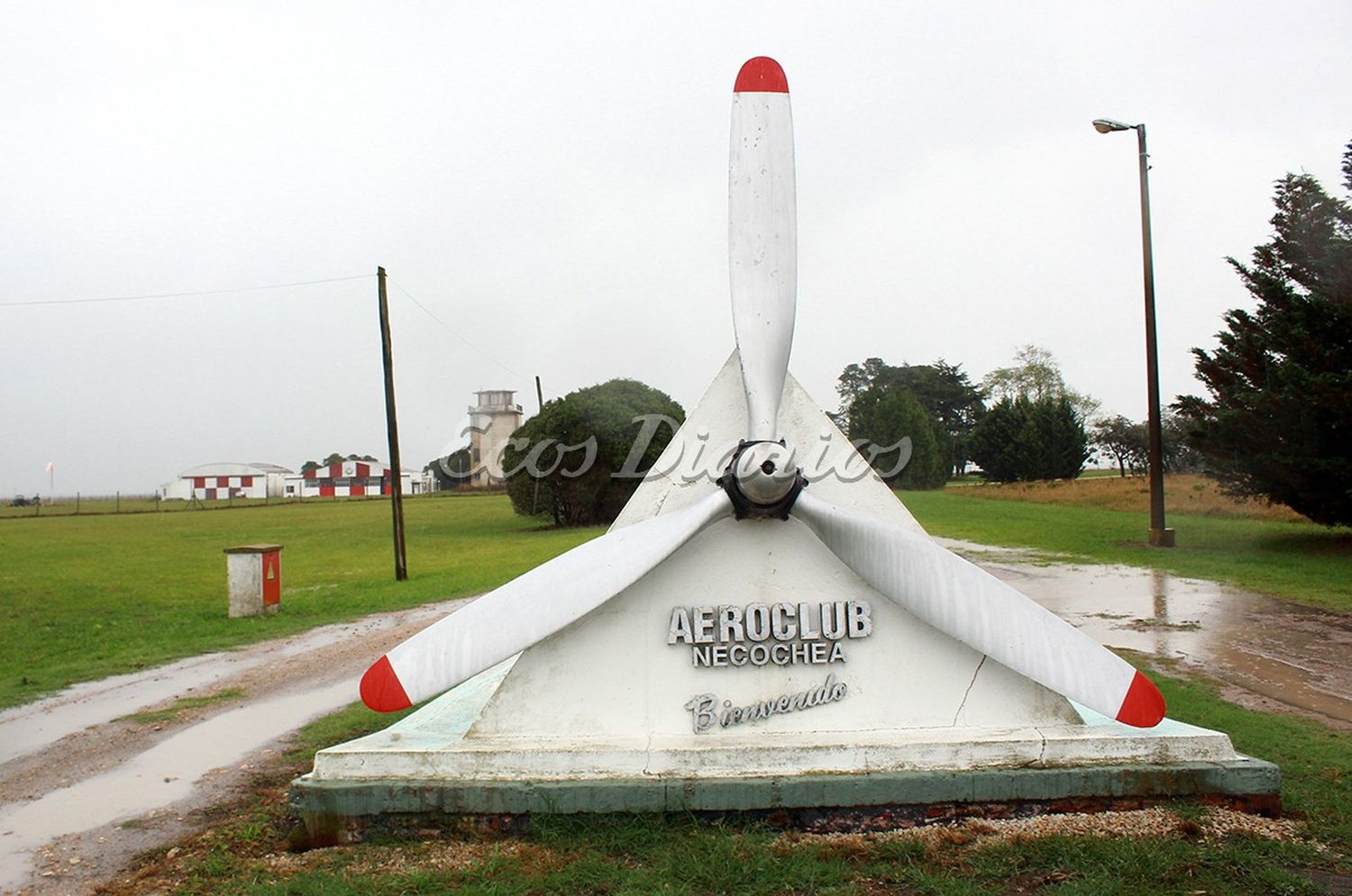 Necochea. El objetivo es conectar el Aero Club con Buenos Aires