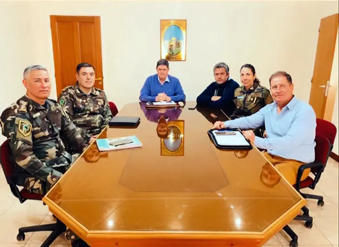 Gargaglione se reunió con autoridades del CPR