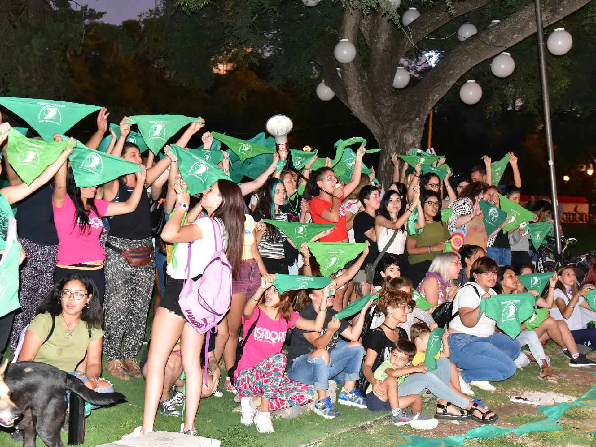 La Plaza Cívica se tiñó de verde