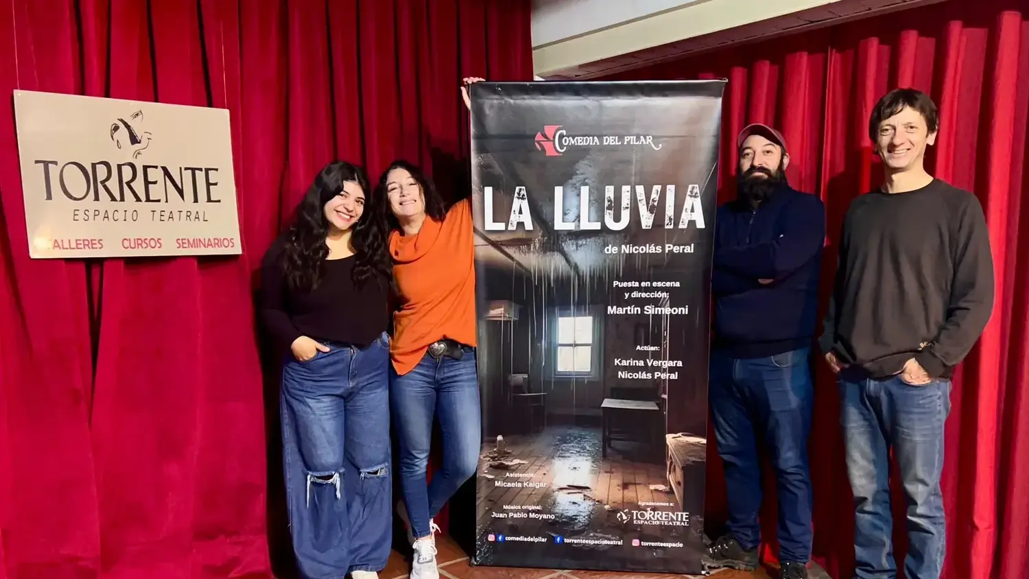La Comedia del Pilar presenta el reestreno de “La Lluvia
