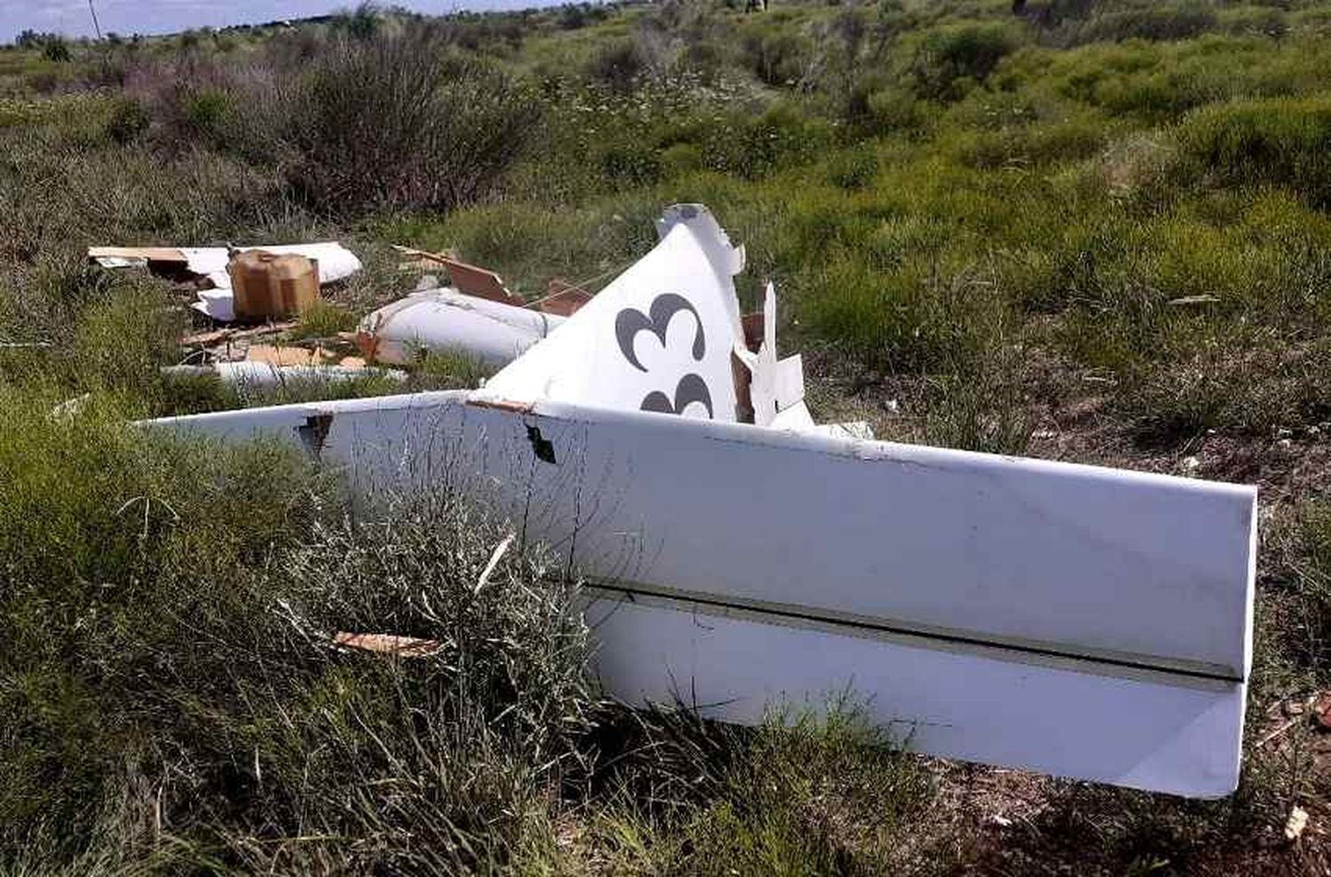 Un piloto falleció luego que su avioneta cayera en un campo de Pérez