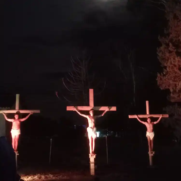 Villaguay vivió una noche de fe con el tradicional Vía Crucis Viviente