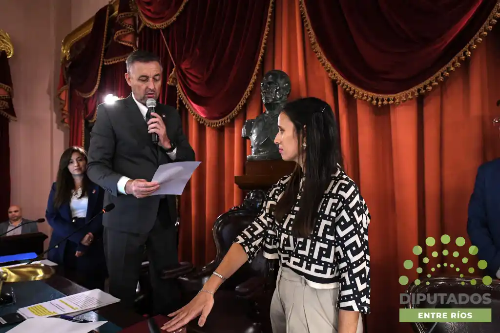 La diputada Silvina Deccó asumió en reemplazo de Stefanía Cora