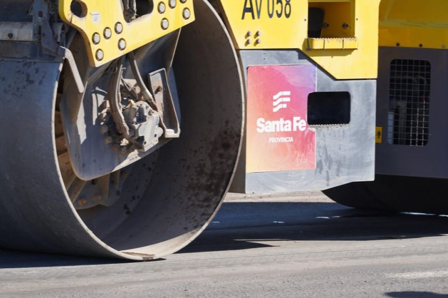 Reparan la autopista Rosario-Santa Fe en el sector sur de la Provincia