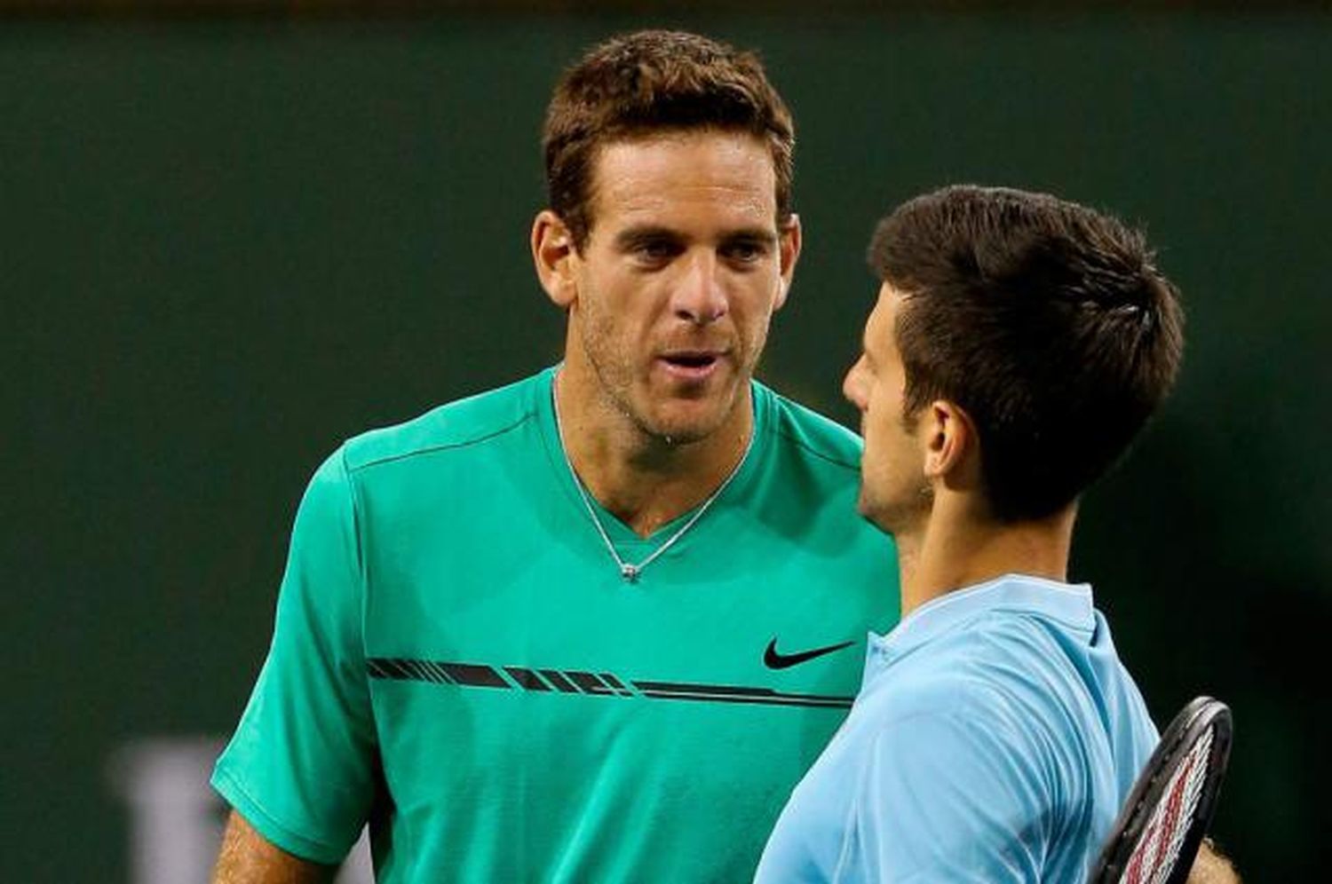 Delpo perdió con Djokovic en Indian Wells