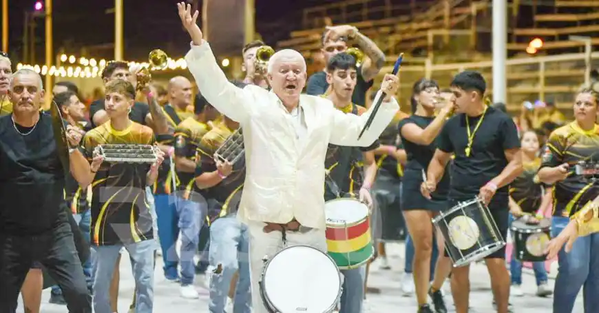 Murió el legendario director de batucada Rubén “Ojito” Giménez