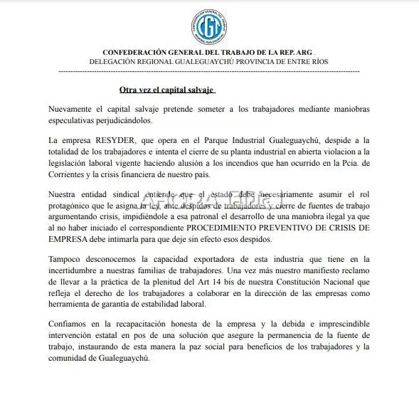 cgt resyder